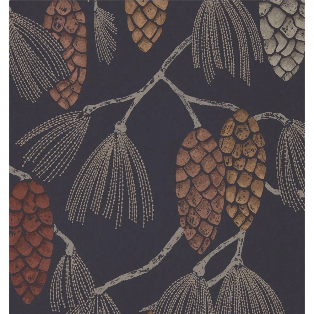 Harlequin Wallpaper Epitome 111499 Copper/Gold/Sepia 1 Roll Standing Ovation